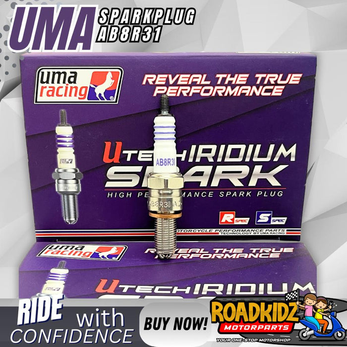 UMA RACING IRIDIUM SPARKPLUG LONG THREAD / SHORT THREAD