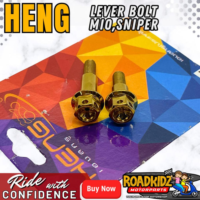 HENG LEVER BOLT SET MIO/SNIPER 2PCS