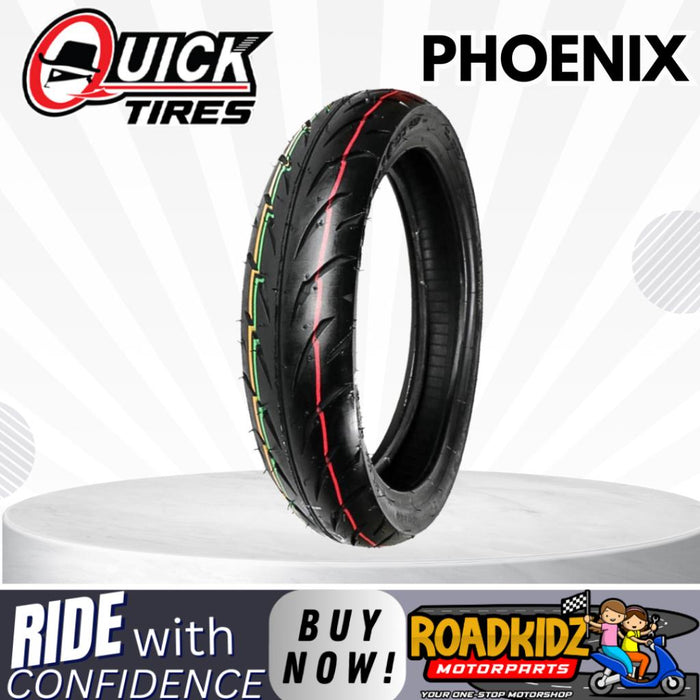 QUICK TIRES TUBELESS 14's 17's 13's Thailand made