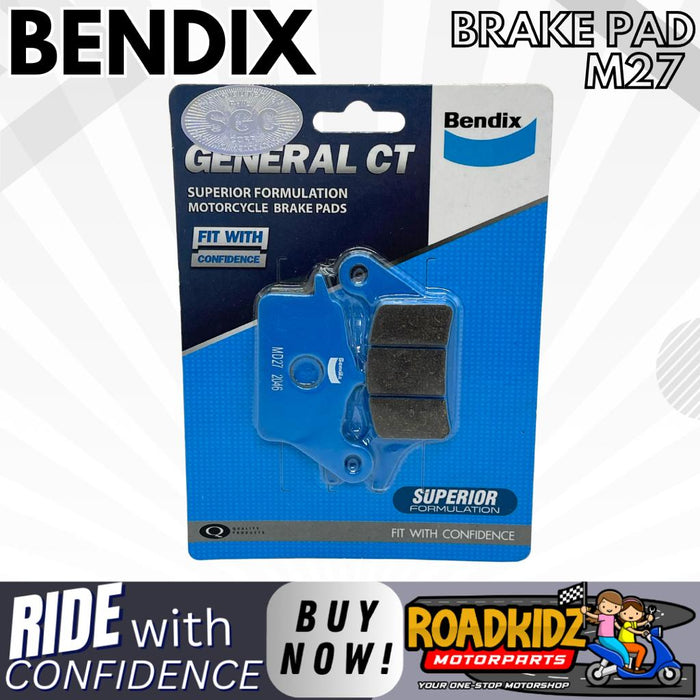 Bendix Brake Pad MD27 -Beat, Scoopy, Zoomer, Click 125