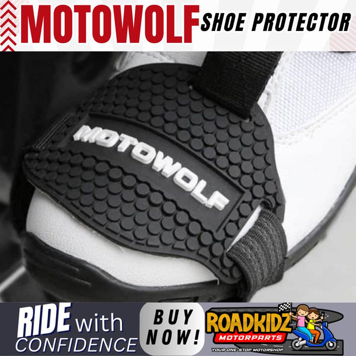 MOTOWOLF Shoe Protector Original Scratch & Wear Resistant Rubber Surface