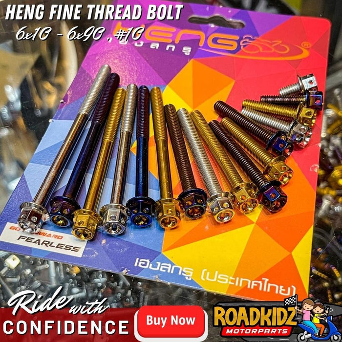 HENG FLOWER FINE 6x10MM 6x110MM #10 1 PC (PER PIECE)