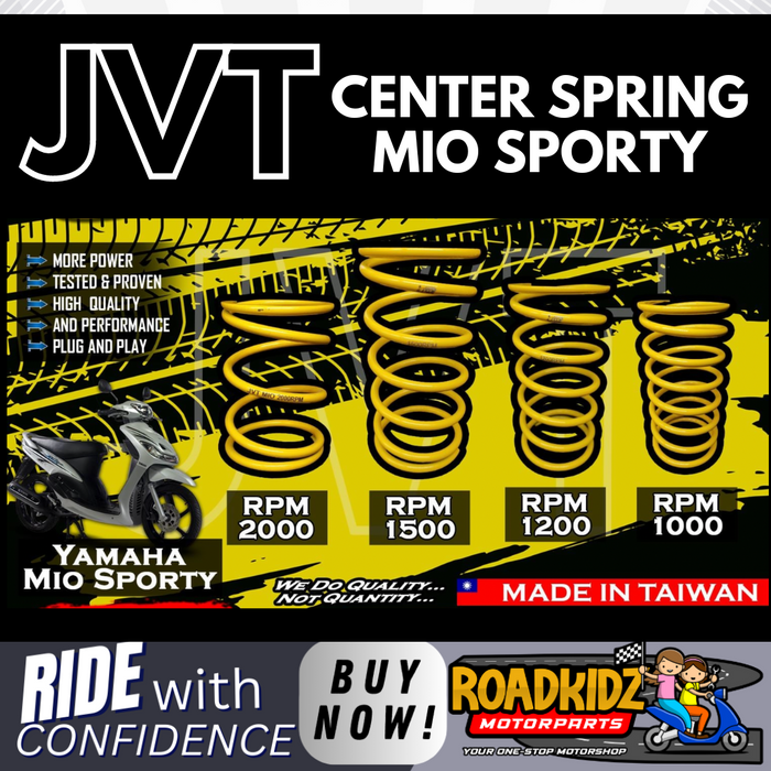 JVT CENTER SPRING FOR MIO SPORTY,MIO SOUL 115, NUOVO