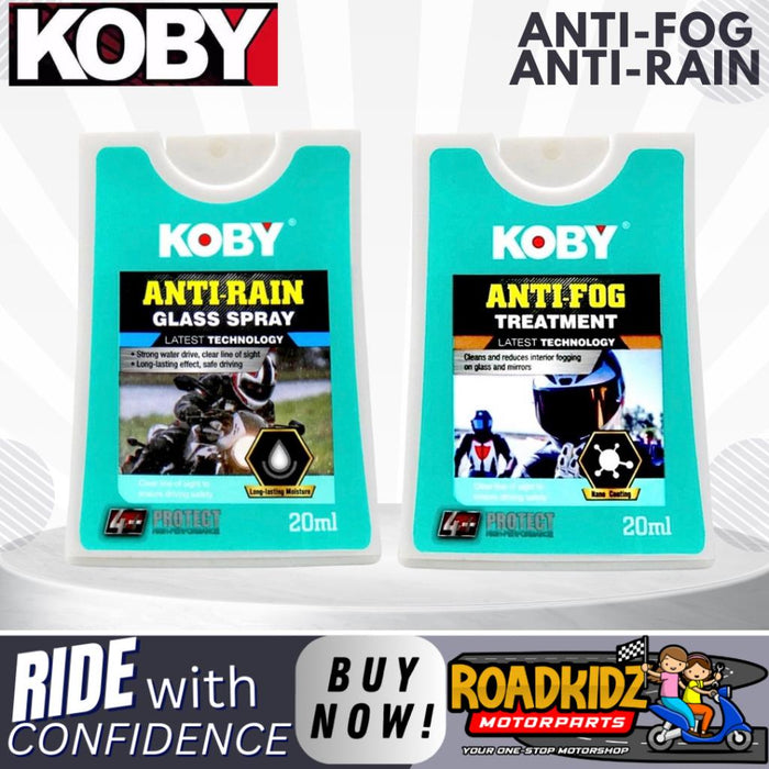 KOBY 2in1 ANTI-FOG / ANTI-RAIN SPRAY 20ml