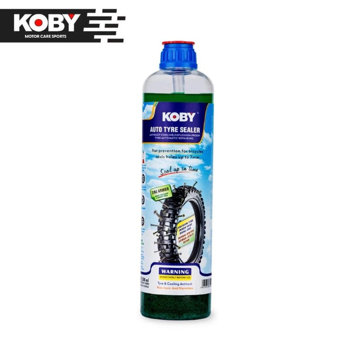 KOBY Tire Sealant - Rapid Puncture Repair & Air Leak Prevention.
