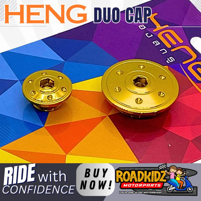 HENG DUO CAP NUOVO/WAVE/RAIDER/XRM STAINLESS THAILAND MADE