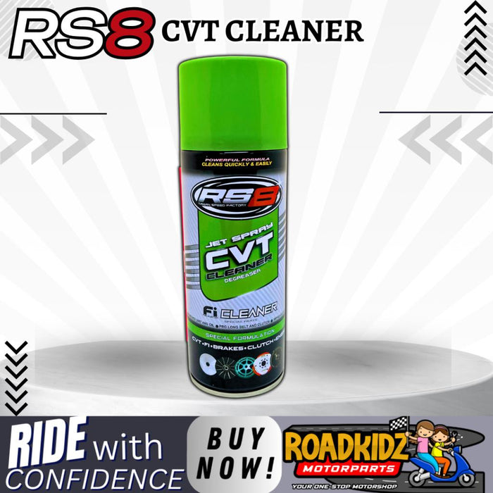 RS8 CVT CLEANER SPRAY DEGREASER 450ML ORIGINAL