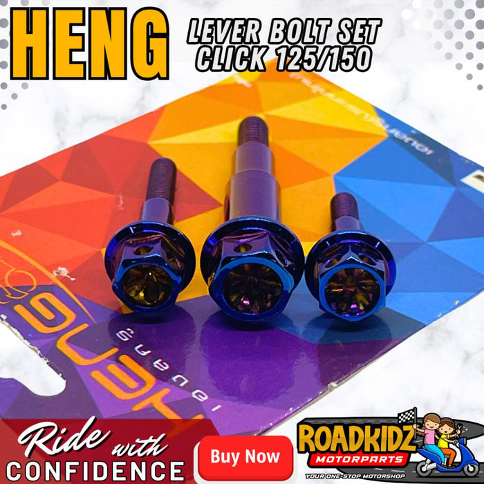 HENG BRAKE LEVER BOLT HONDA CLICK/BEAT FI COMBI BRAKE