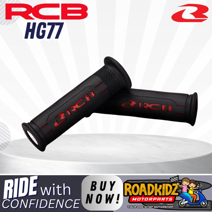 RCB Handle Grip Rubber Racing Boy HG77 Universal for Scooter and Motorcycle