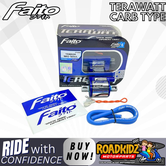 FAITO IGNITION COIL TERA WATT CARB TYPE MODEL ONLY