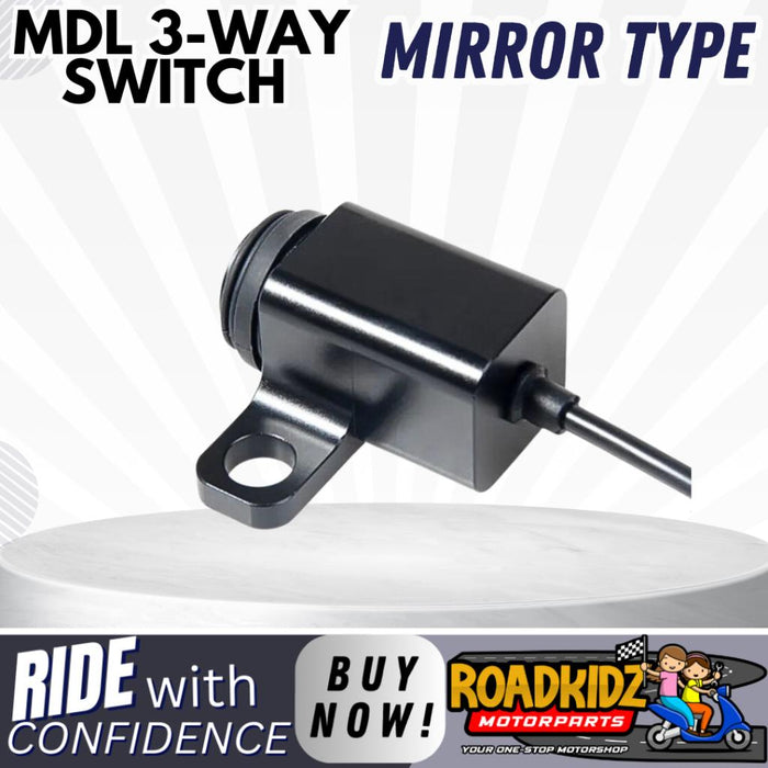 MINI DRIVING LIGHT 3-WAY SWITCH CLAM/MIRROR TYPE
