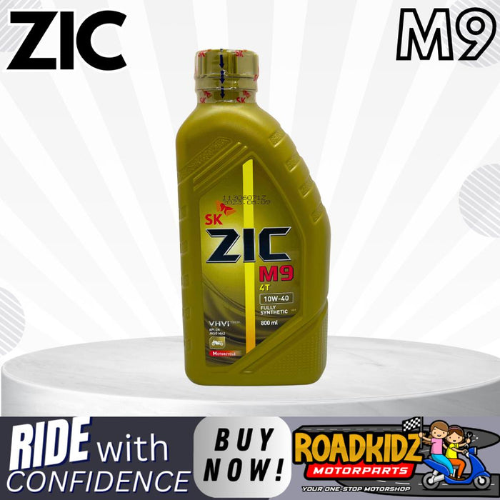 ZIC MOTORCYCLE OIL M9 FULLY SYNTHETIC 10W-40