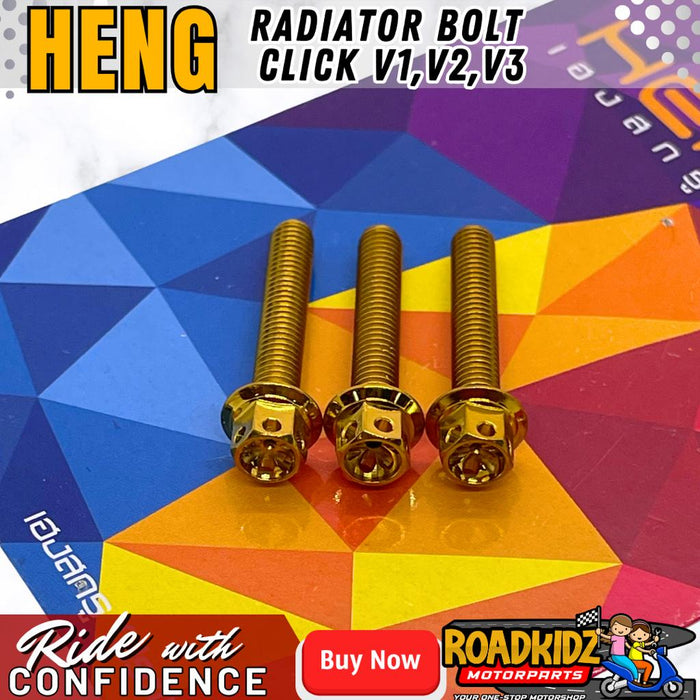 HENG CRANK GEAR BOLTS MIO I 125 / MIO GEAR 125 (3PCS.)