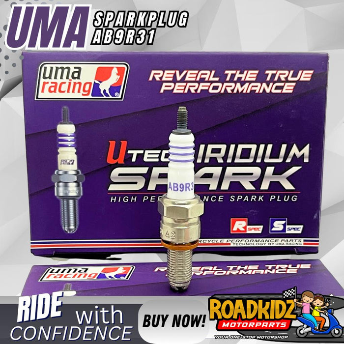 UMA RACING IRIDIUM SPARKPLUG LONG THREAD / SHORT THREAD