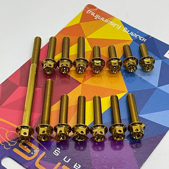 HENG MIO I 125 & SOUL I 125 CRANK CASE SET BOLT 14PCS