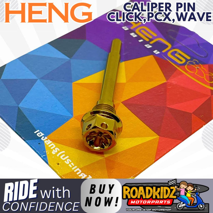 HENG CALIPER PIN BEAT/CLICK/WAVE HONDA ALL TYPE