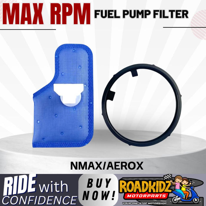 MAX RPM FUEL PUMP FILTER REPLACEMENT FOR NMAX,AEROX,SNIPER,RAIDER F.I,BEAT F.I,CLICK,PCX,RS150