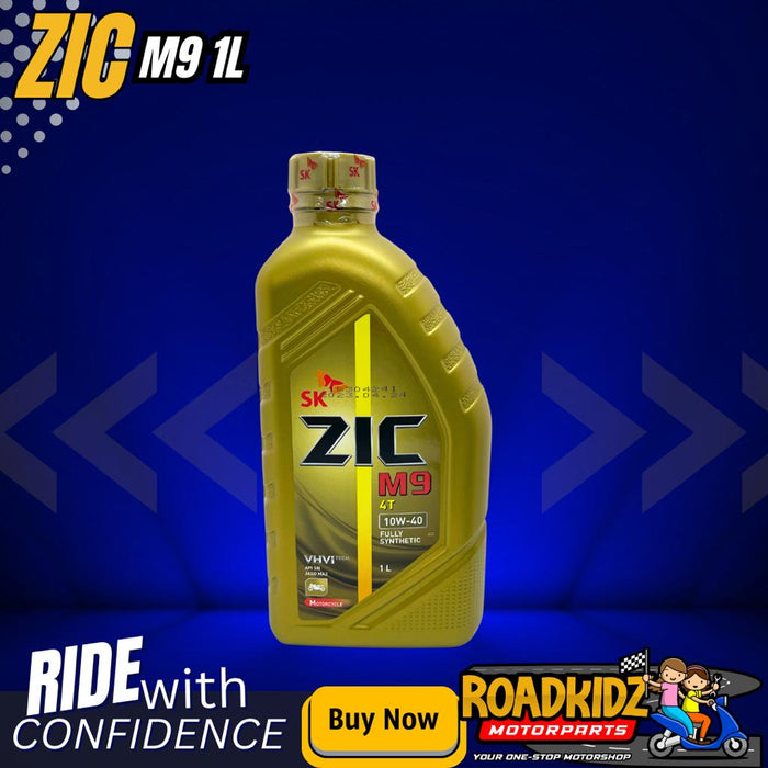 ZIC Brand M9 4T 10W40 MOTORCYCLE Engine Oil 800ml