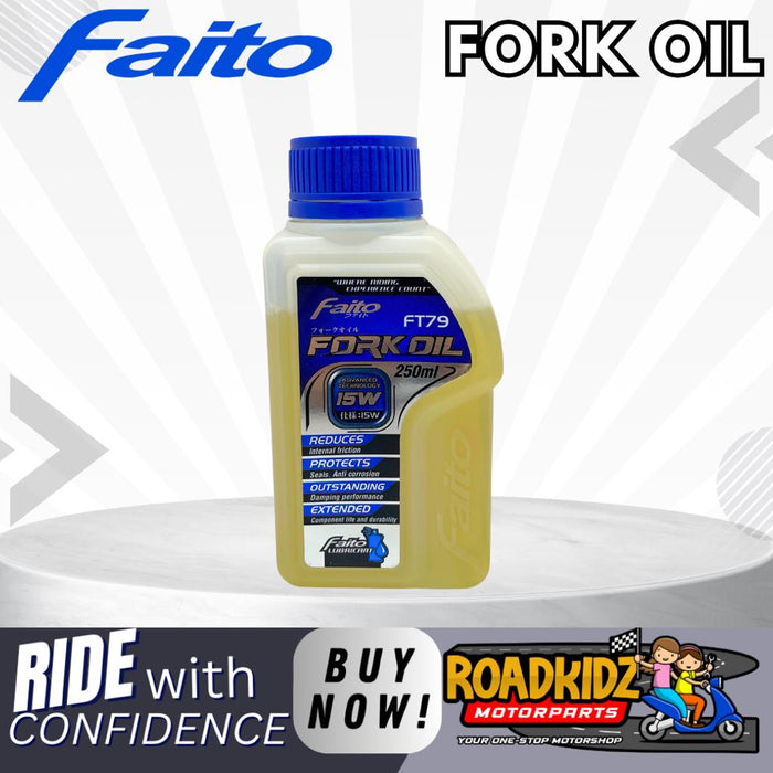 FAITO FORK OIL 250ML 15W FRONT SHOCK OIL