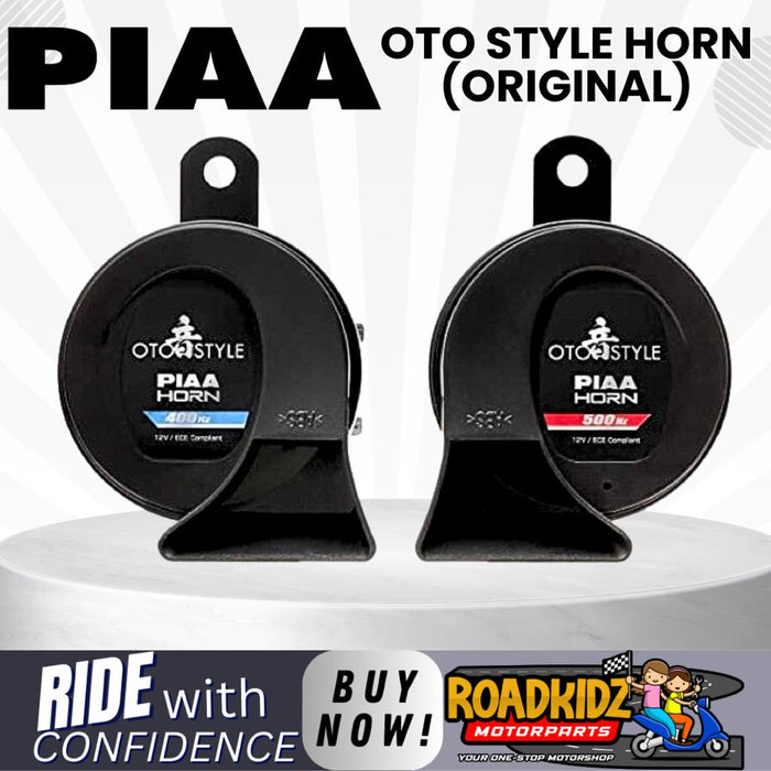 PIAA OTO Style Horn QR Code Auto Horn with Compact Design for Motorcycles