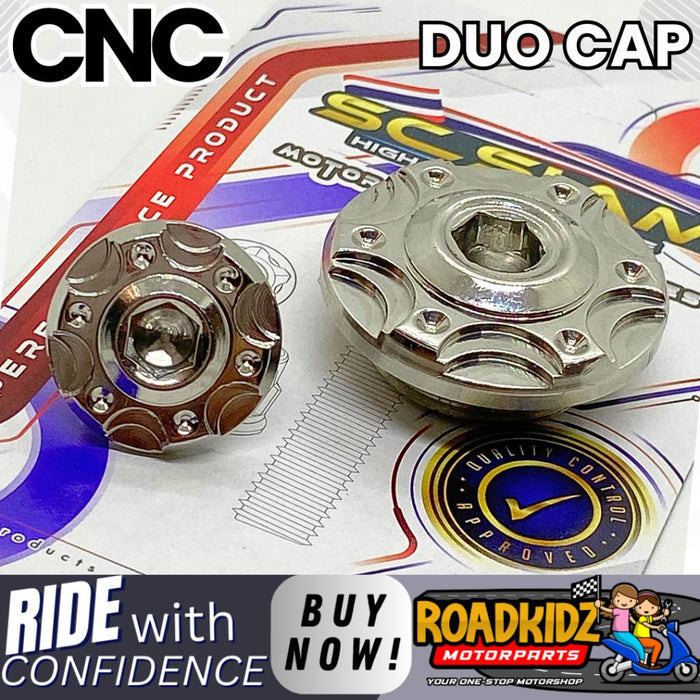 CNC DUO CAP suitable for MIO, WAVE, RAIDER150