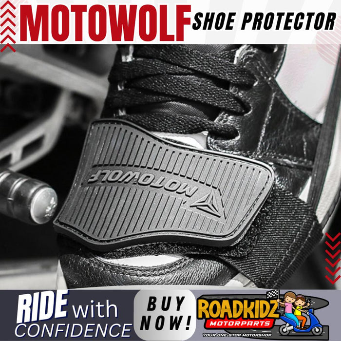 MOTOWOLF Shoe Protector Original Scratch & Wear Resistant Rubber Surface