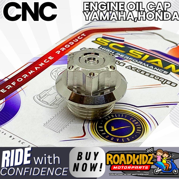 CNC ENGINE OIL CAP BOLT YAMAHA/HONDA/RAIDER