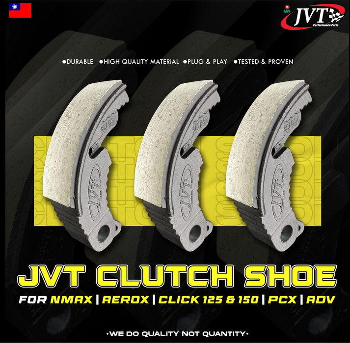 JVT CLUTCH SHOE FOR NMAX,AEROX,MIO I 125,,CLICK, PCX, ADV