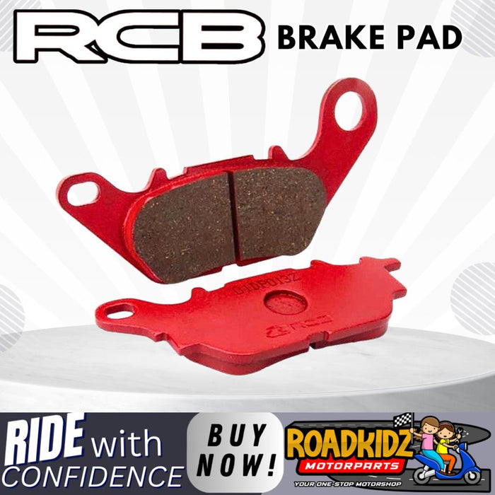 RCB BRAKE PAD (E SERIES) FOR M3/MSI125/AEROX/NMAXFRONT/SNIPER150