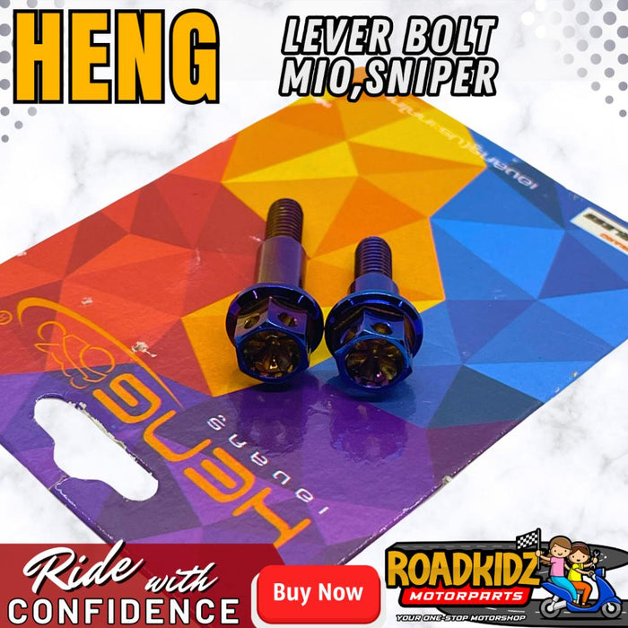 HENG LEVER BOLT SET MIO/SNIPER 2PCS