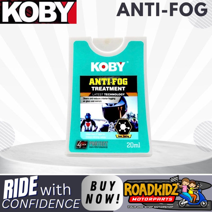 KOBY HELMET ANTI-FOG 20ml HELMET PROTECTANT SPRAY