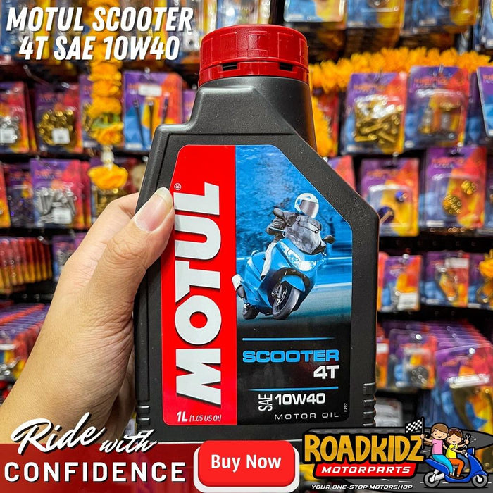 MOTUL Scooter 4T SAE 10w40 (1L) Motor Oil for Scooters