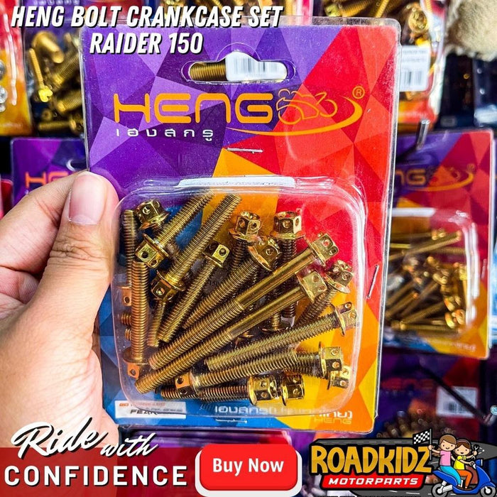 HENG CRANKCASE SET FOR SUZUKI RAIDER 150 24PCS