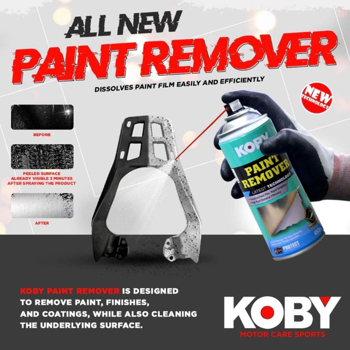 KOBY Sticker Remover Original 450ml - Effortlessly Remove Stickers