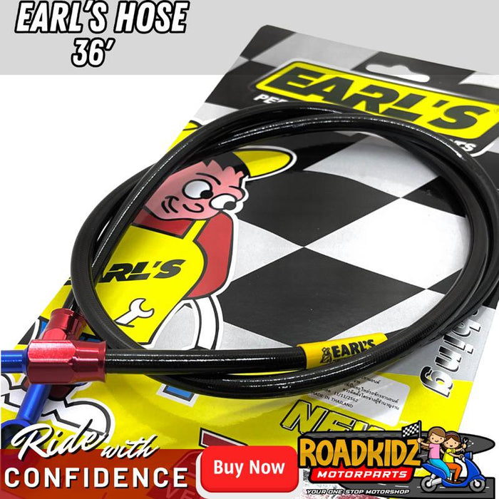 ORIGINAL EARL’s HOSE THAILAND BRAKE HOSE (UNIVERSAL) FRONT 36 / REAR 22