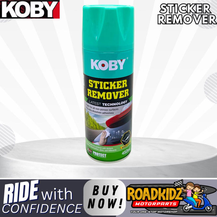 KOBY Sticker Remover Original 450ml - Effortlessly Remove Stickers