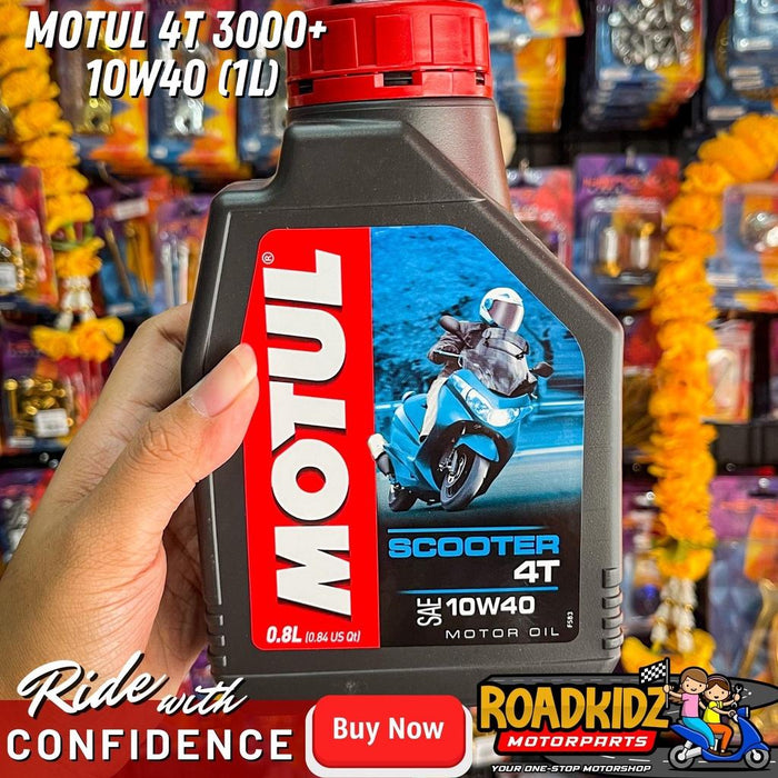 Genuine Motul Scooter 4T 10W40 Oil - 800ml