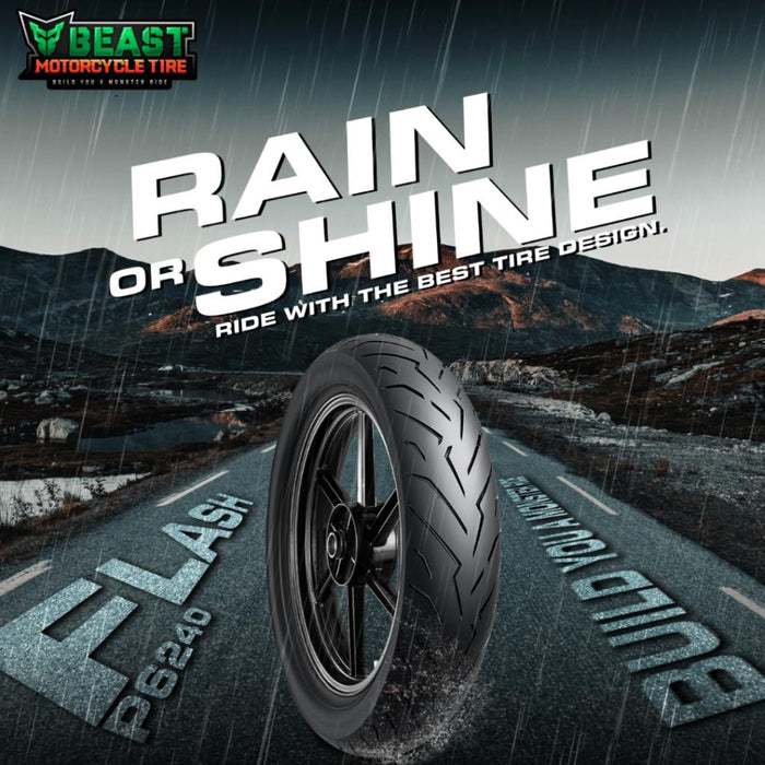 BEAST TIRE FLASH TUBELESS 17's - Durable all-terrain tire