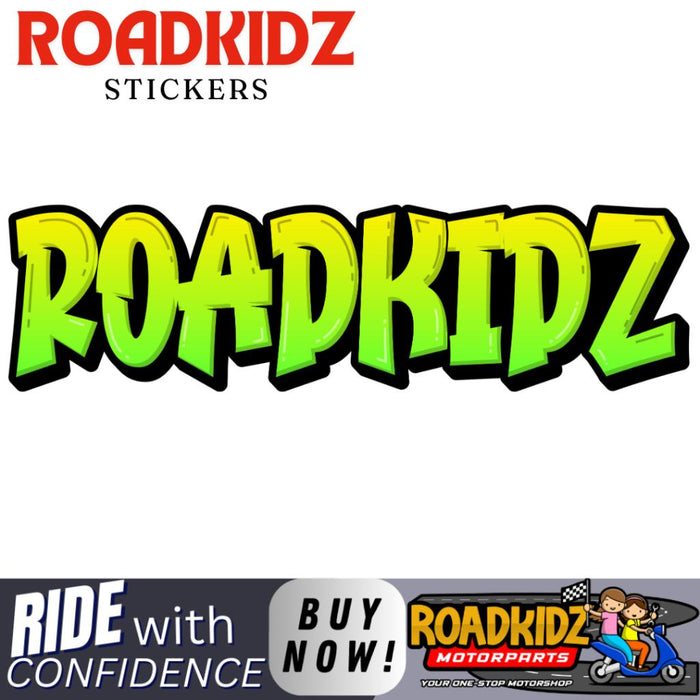 ROADKIDZ STICKERS PREMIUM QUALITY 1 PC ONLY