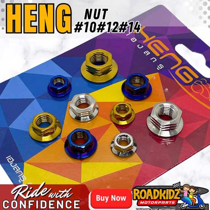 HENG NUT 6MM,8MM,10MM UNIVERSAL