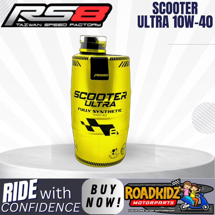 RS8 SCOOTER ULTRA OIL FULLY SYNTHETIC 10W-40 SCOOTER